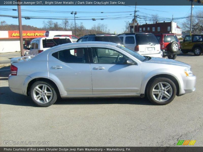 Bright Silver Metallic / Dark Slate Gray/Light Slate Gray 2008 Dodge Avenger SXT