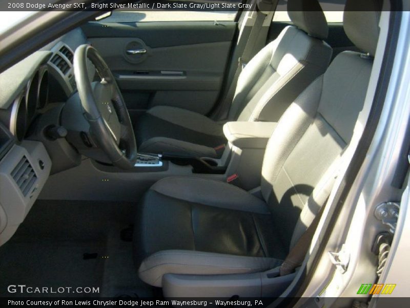 Bright Silver Metallic / Dark Slate Gray/Light Slate Gray 2008 Dodge Avenger SXT