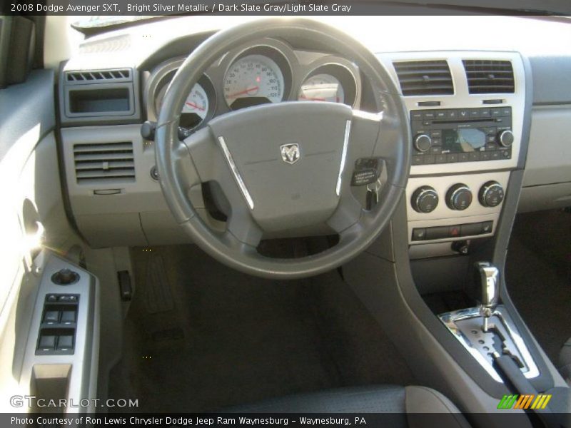 Bright Silver Metallic / Dark Slate Gray/Light Slate Gray 2008 Dodge Avenger SXT