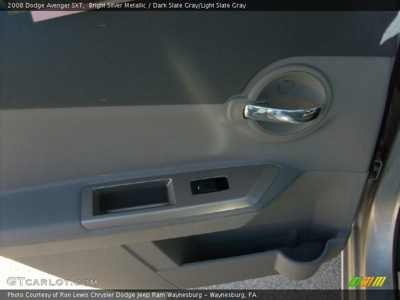 Bright Silver Metallic / Dark Slate Gray/Light Slate Gray 2008 Dodge Avenger SXT
