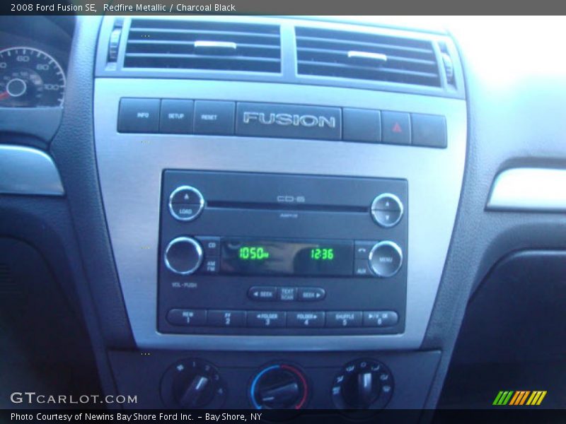 Controls of 2008 Fusion SE