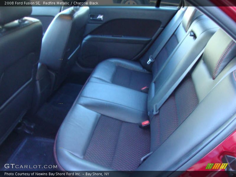  2008 Fusion SE Charcoal Black Interior