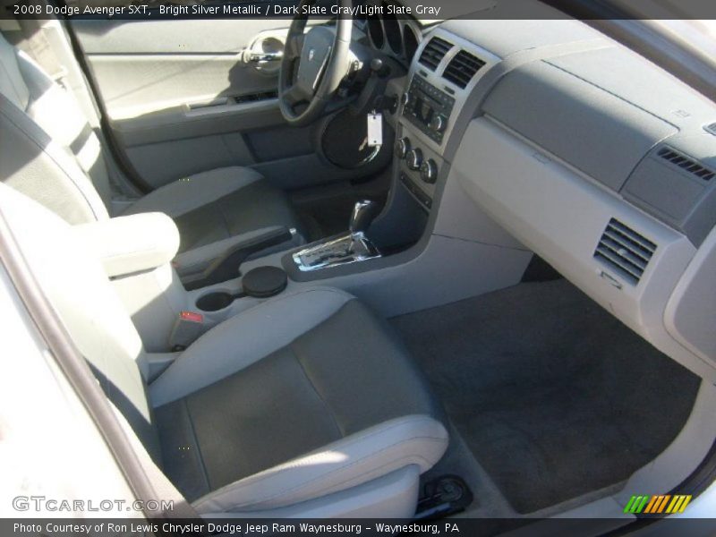 Bright Silver Metallic / Dark Slate Gray/Light Slate Gray 2008 Dodge Avenger SXT