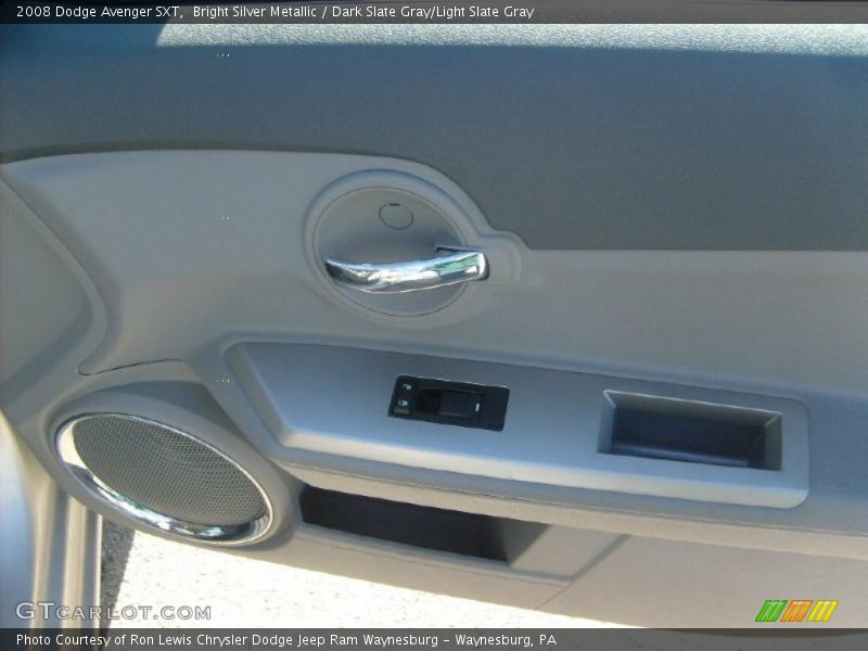 Bright Silver Metallic / Dark Slate Gray/Light Slate Gray 2008 Dodge Avenger SXT