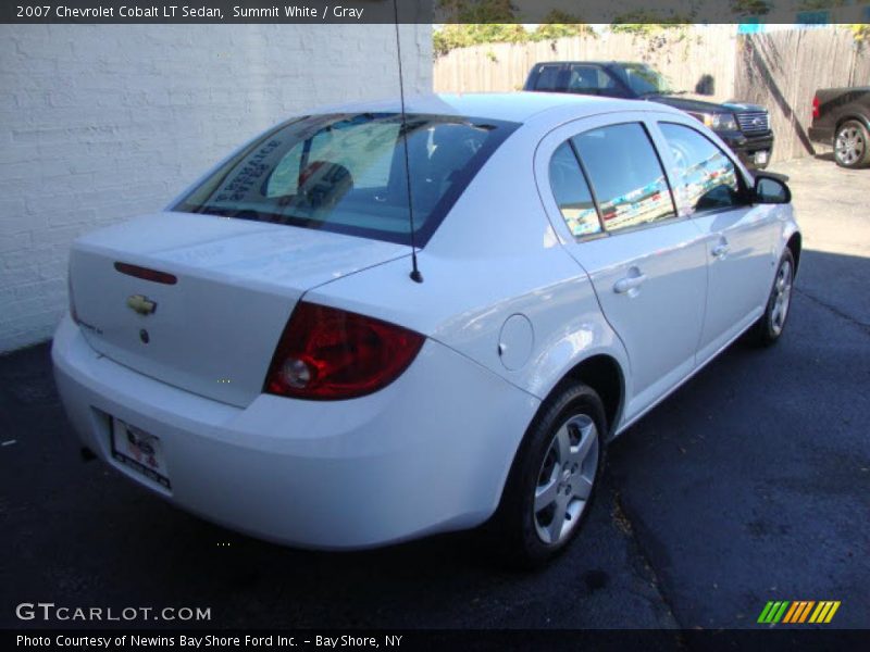 Summit White / Gray 2007 Chevrolet Cobalt LT Sedan