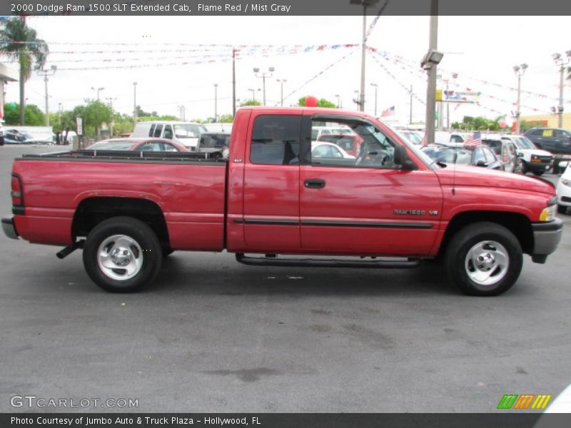  2000 Ram 1500 SLT Extended Cab Flame Red