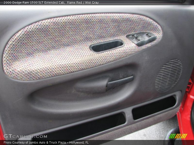 Flame Red / Mist Gray 2000 Dodge Ram 1500 SLT Extended Cab