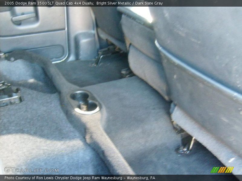 Bright Silver Metallic / Dark Slate Gray 2005 Dodge Ram 3500 SLT Quad Cab 4x4 Dually
