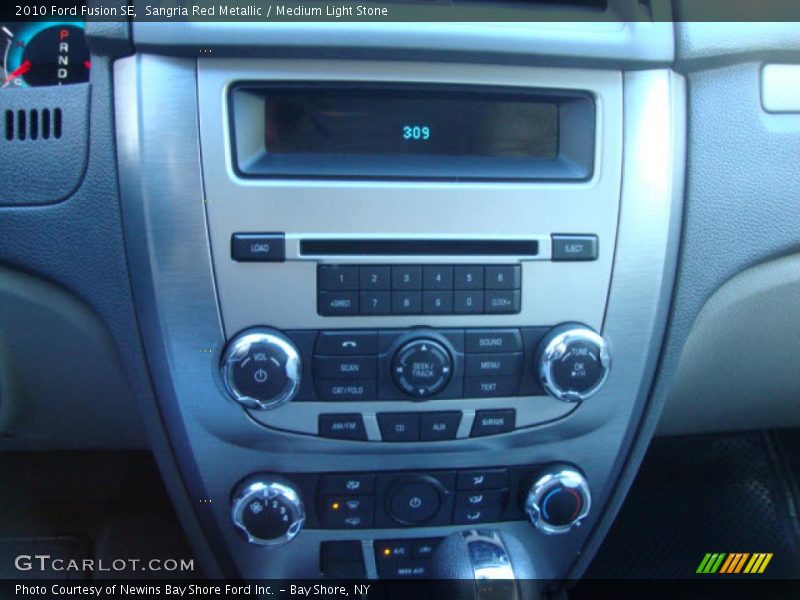 Controls of 2010 Fusion SE