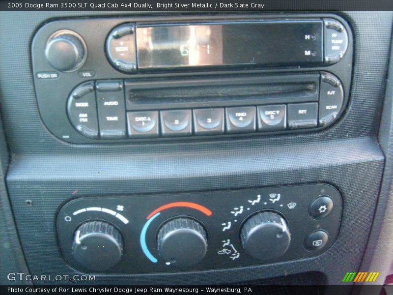 Controls of 2005 Ram 3500 SLT Quad Cab 4x4 Dually