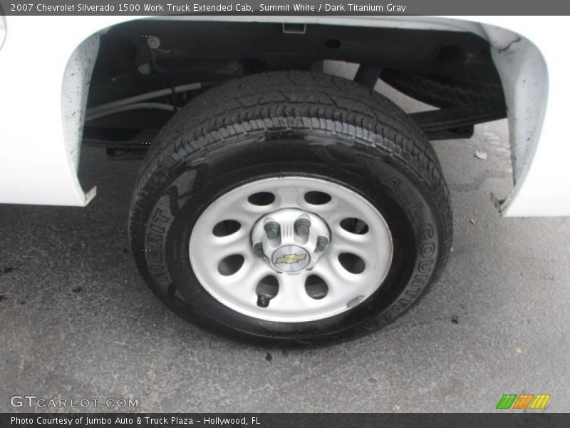  2007 Silverado 1500 Work Truck Extended Cab Wheel