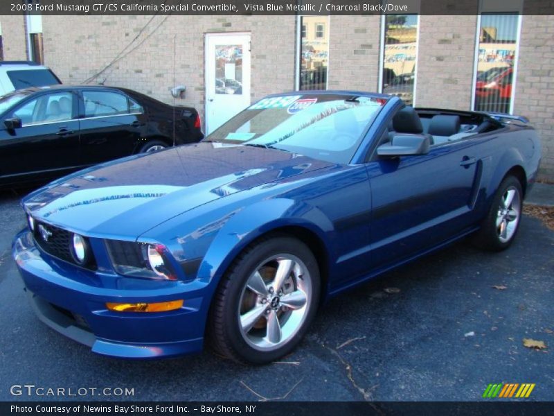 Front 3/4 View of 2008 Mustang GT/CS California Special Convertible