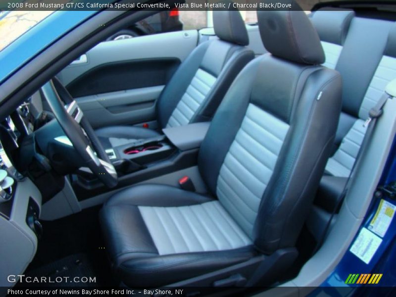  2008 Mustang GT/CS California Special Convertible Charcoal Black/Dove Interior