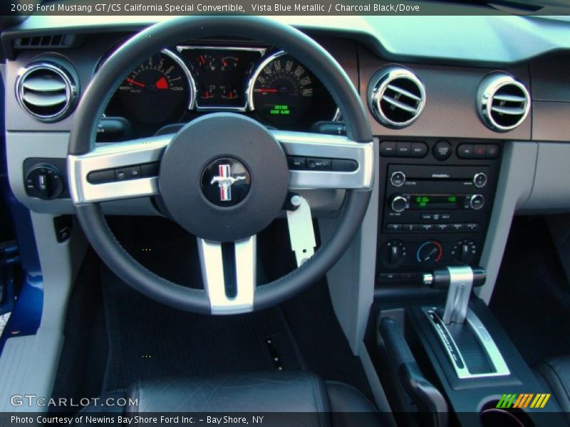 Dashboard of 2008 Mustang GT/CS California Special Convertible
