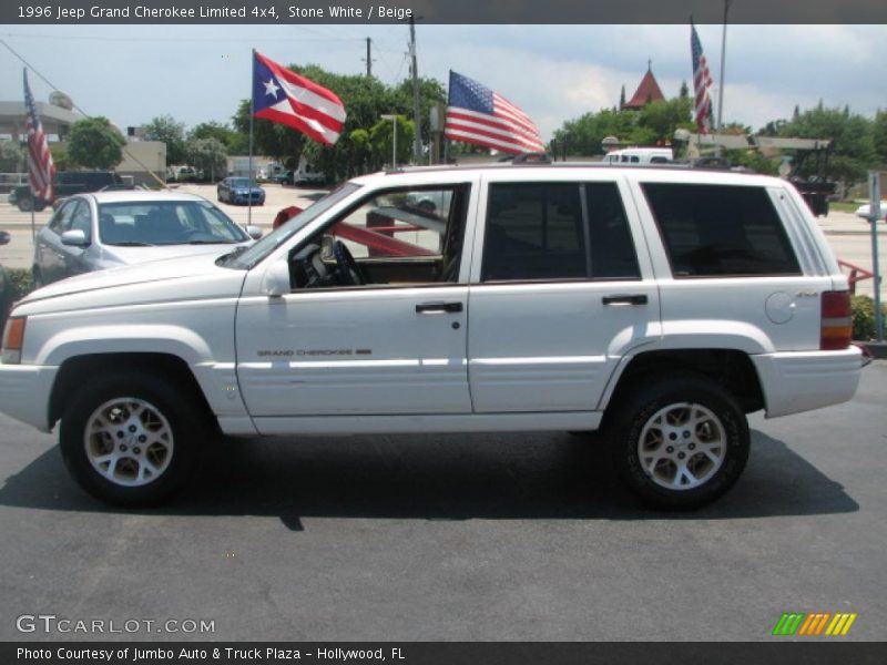  1996 Grand Cherokee Limited 4x4 Stone White