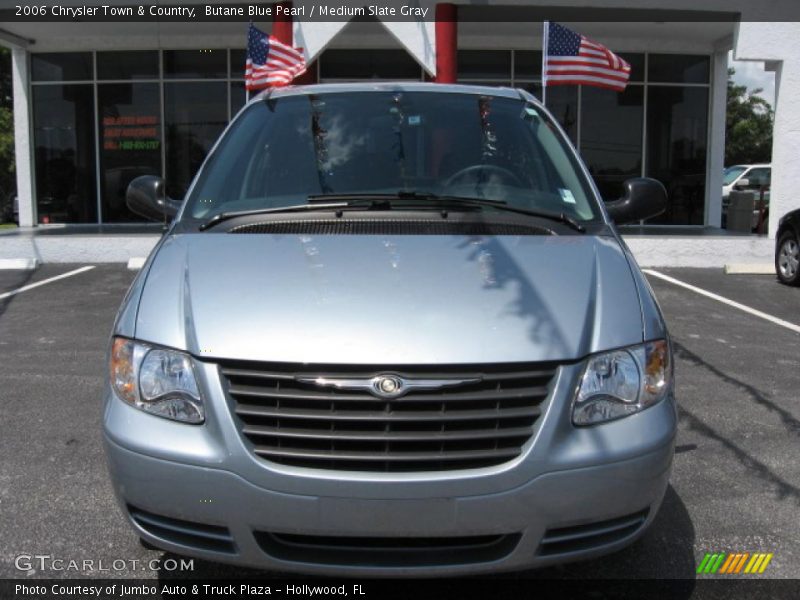 Butane Blue Pearl / Medium Slate Gray 2006 Chrysler Town & Country