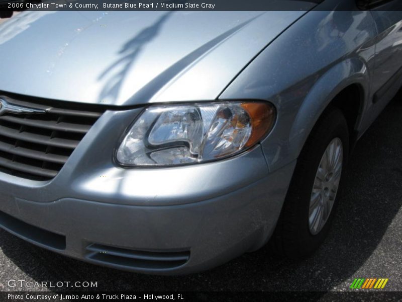 Butane Blue Pearl / Medium Slate Gray 2006 Chrysler Town & Country