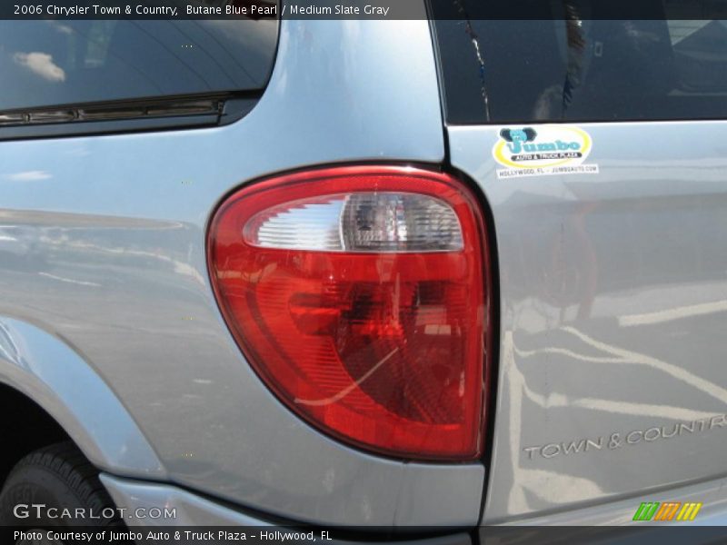 Butane Blue Pearl / Medium Slate Gray 2006 Chrysler Town & Country