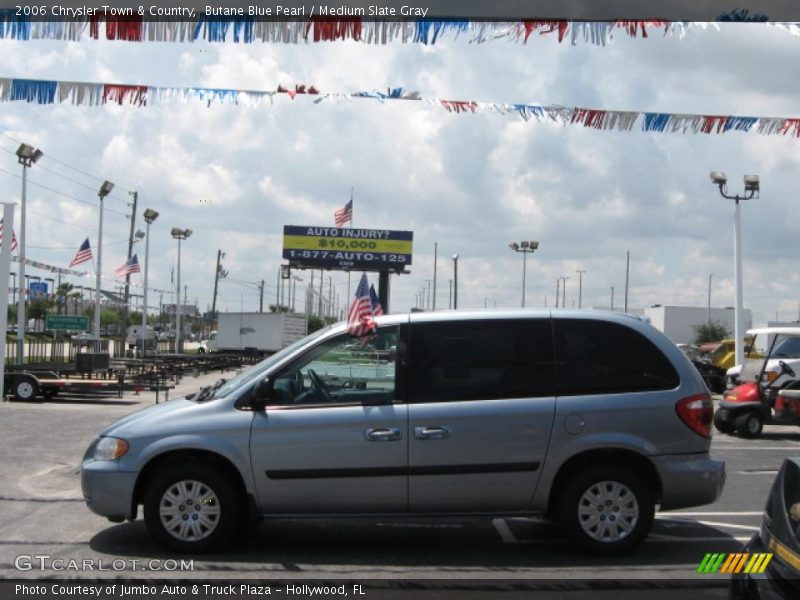 Butane Blue Pearl / Medium Slate Gray 2006 Chrysler Town & Country