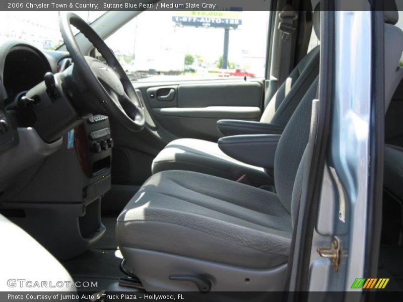 Butane Blue Pearl / Medium Slate Gray 2006 Chrysler Town & Country