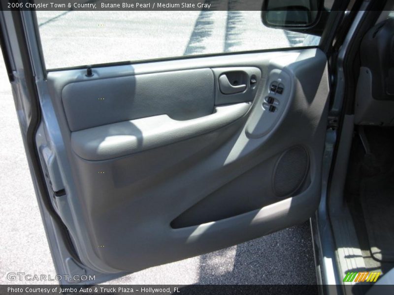 Butane Blue Pearl / Medium Slate Gray 2006 Chrysler Town & Country