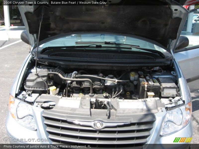 Butane Blue Pearl / Medium Slate Gray 2006 Chrysler Town & Country