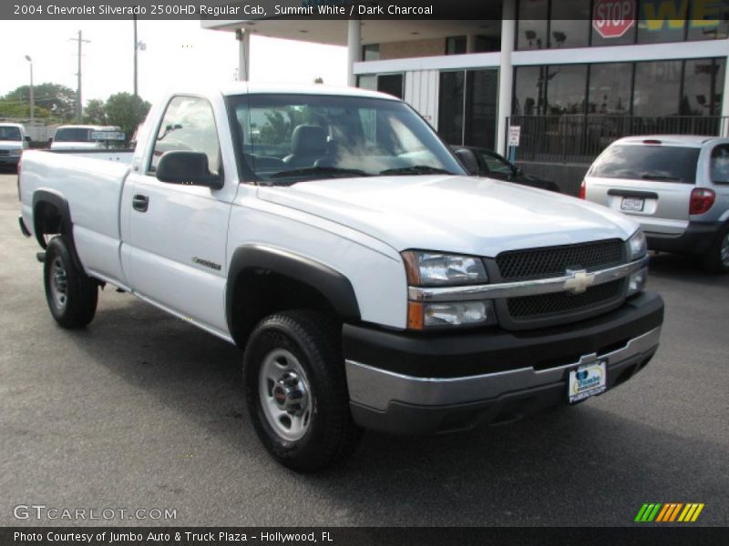 Summit White / Dark Charcoal 2004 Chevrolet Silverado 2500HD Regular Cab