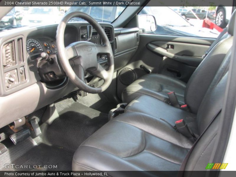 Dark Charcoal Interior - 2004 Silverado 2500HD Regular Cab 