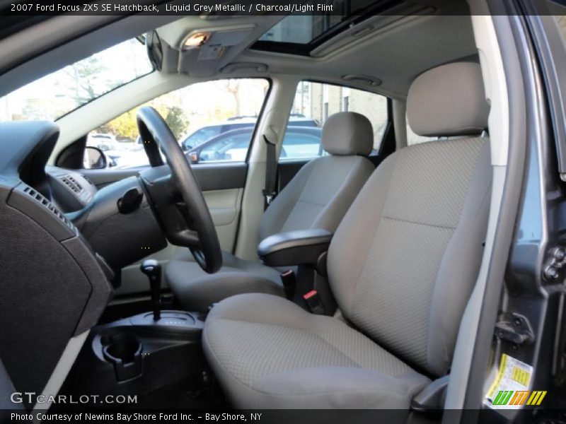 Liquid Grey Metallic / Charcoal/Light Flint 2007 Ford Focus ZX5 SE Hatchback