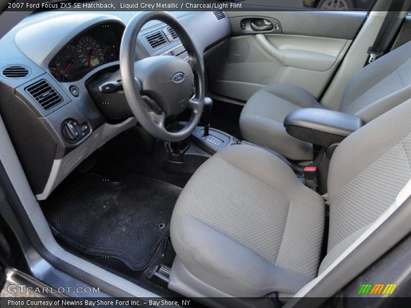 Charcoal/Light Flint Interior - 2007 Focus ZX5 SE Hatchback 