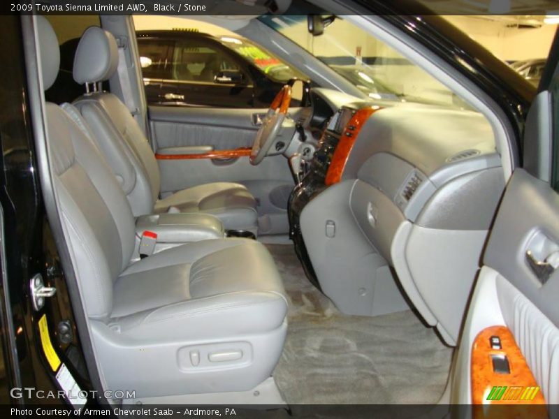 Black / Stone 2009 Toyota Sienna Limited AWD