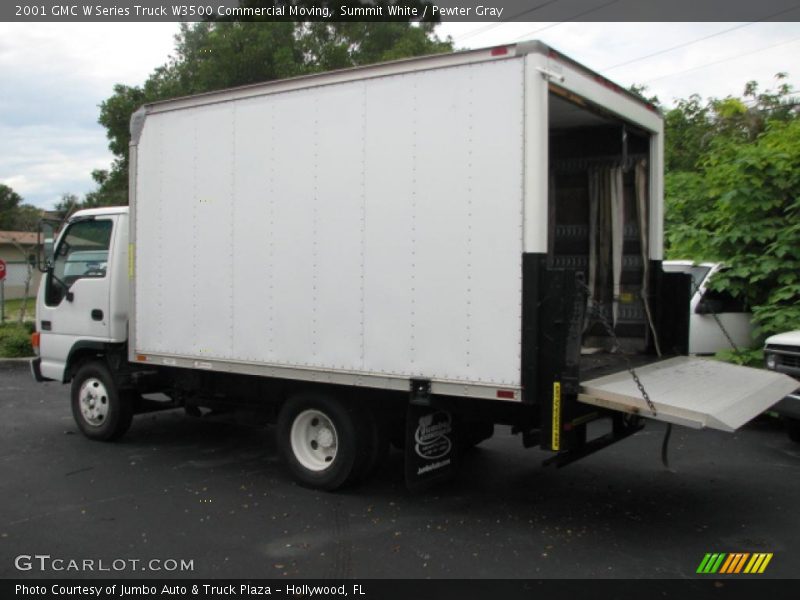 Summit White / Pewter Gray 2001 GMC W Series Truck W3500 Commercial Moving