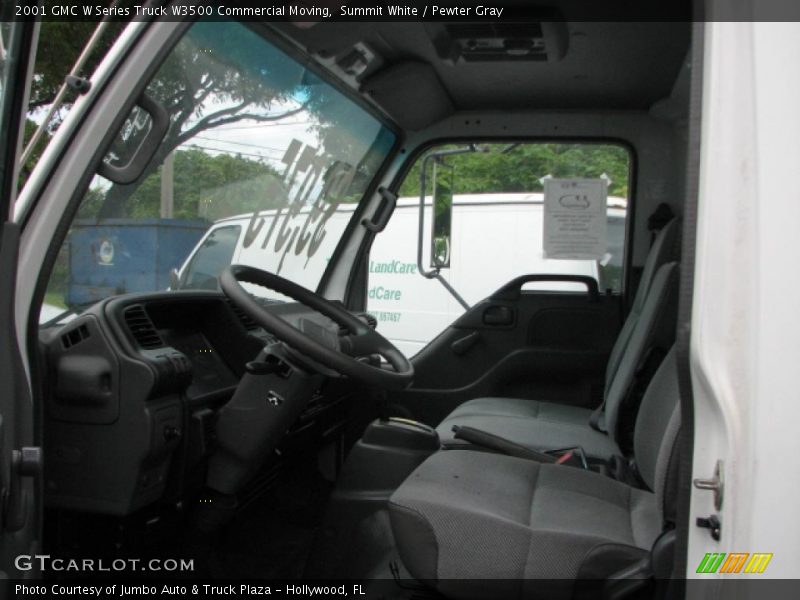 Summit White / Pewter Gray 2001 GMC W Series Truck W3500 Commercial Moving