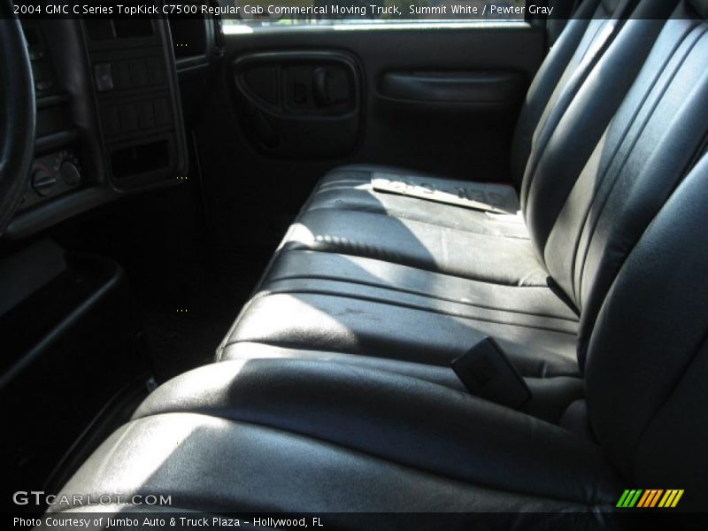 Summit White / Pewter Gray 2004 GMC C Series TopKick C7500 Regular Cab Commerical Moving Truck