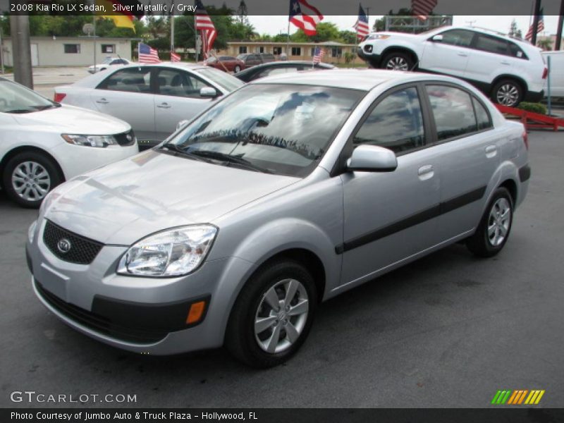 Front 3/4 View of 2008 Rio LX Sedan