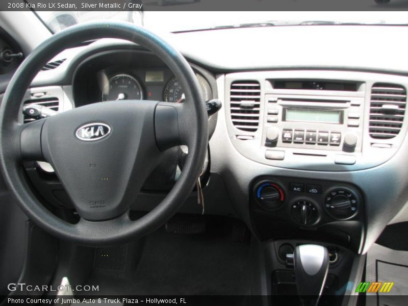 Dashboard of 2008 Rio LX Sedan