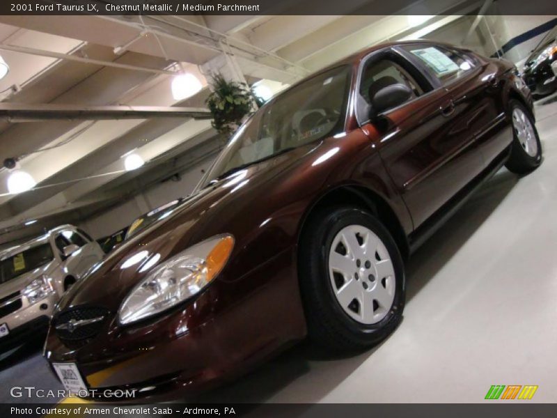 Chestnut Metallic / Medium Parchment 2001 Ford Taurus LX