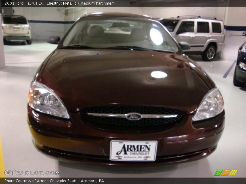 Chestnut Metallic / Medium Parchment 2001 Ford Taurus LX