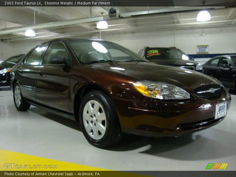 Chestnut Metallic / Medium Parchment 2001 Ford Taurus LX
