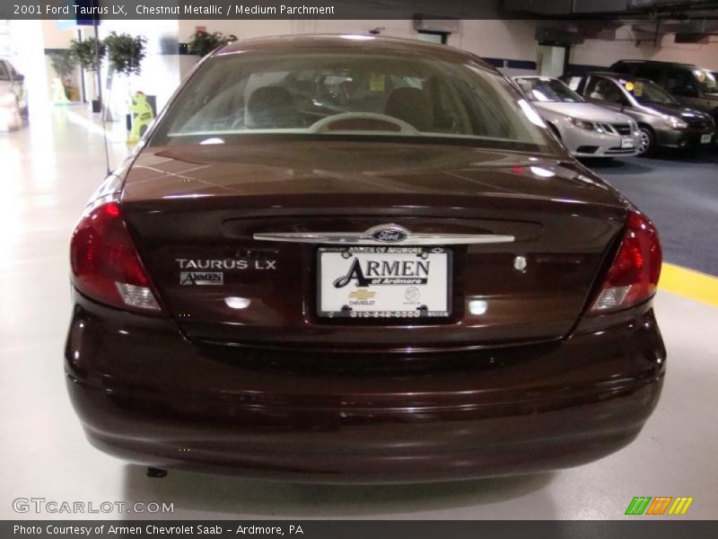 Chestnut Metallic / Medium Parchment 2001 Ford Taurus LX