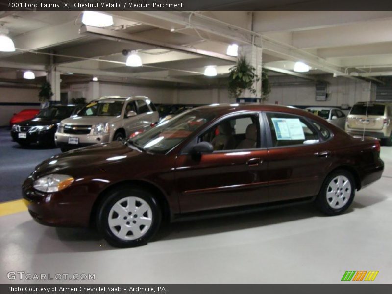 Chestnut Metallic / Medium Parchment 2001 Ford Taurus LX