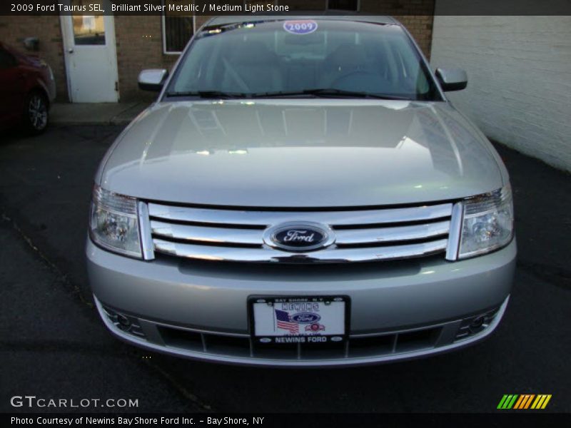 Brilliant Silver Metallic / Medium Light Stone 2009 Ford Taurus SEL