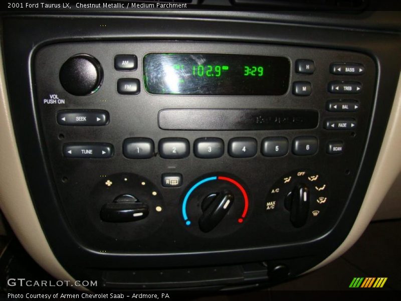 Controls of 2001 Taurus LX