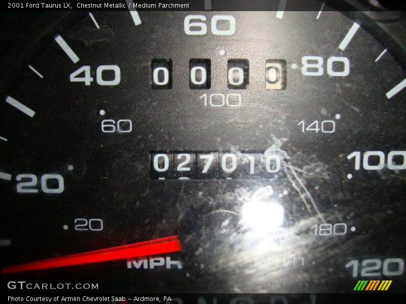 Chestnut Metallic / Medium Parchment 2001 Ford Taurus LX