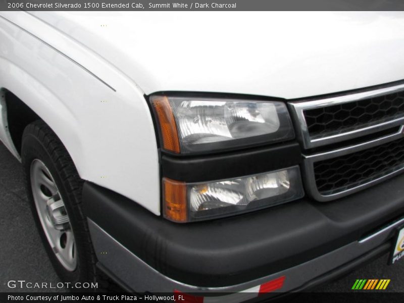 Summit White / Dark Charcoal 2006 Chevrolet Silverado 1500 Extended Cab