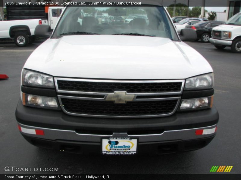 Summit White / Dark Charcoal 2006 Chevrolet Silverado 1500 Extended Cab