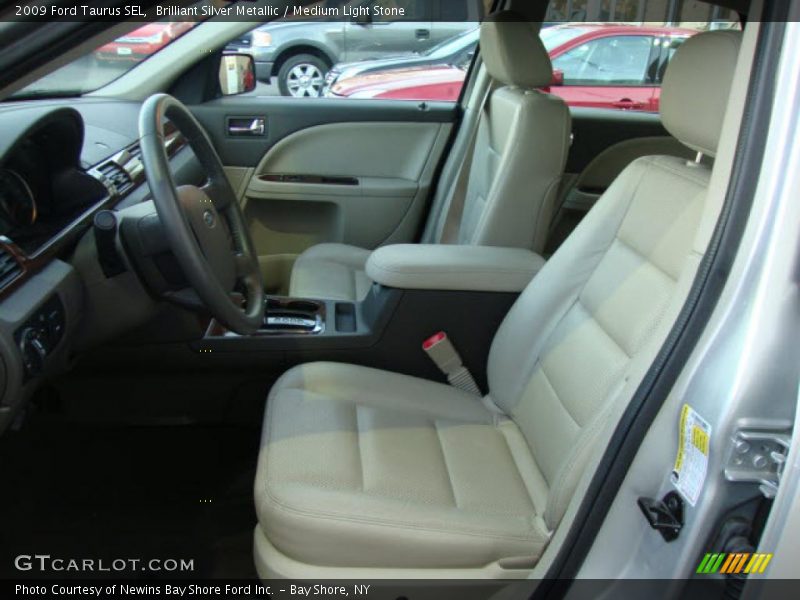 Brilliant Silver Metallic / Medium Light Stone 2009 Ford Taurus SEL