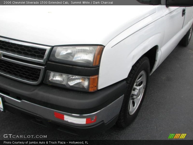 Summit White / Dark Charcoal 2006 Chevrolet Silverado 1500 Extended Cab