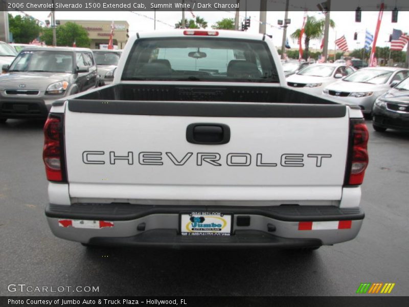 Summit White / Dark Charcoal 2006 Chevrolet Silverado 1500 Extended Cab