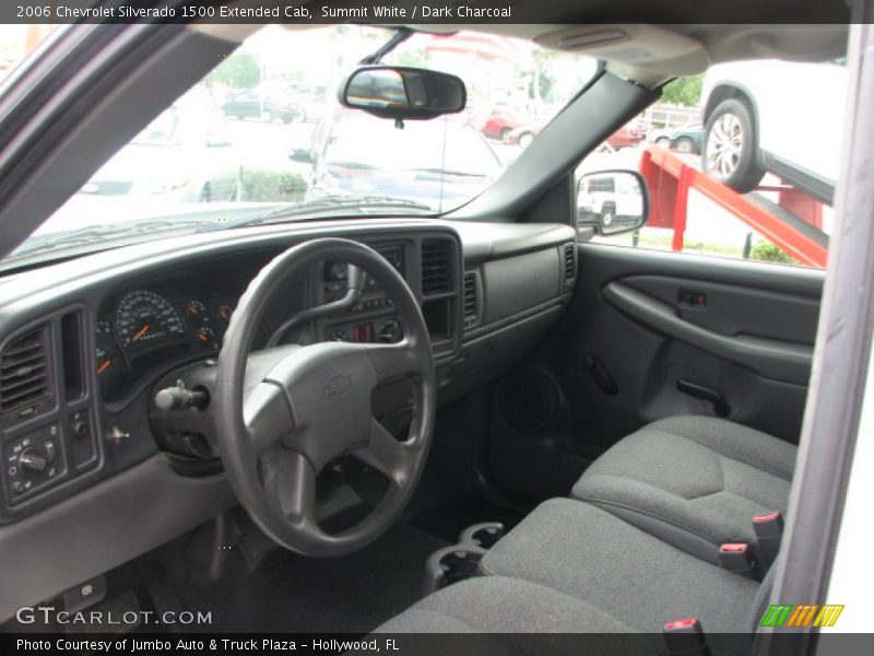  2006 Silverado 1500 Extended Cab Dark Charcoal Interior